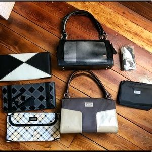 Two classic Miche bags with accessories